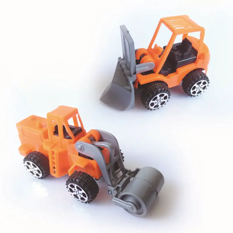 卸売キッズおもちゃ車キッズ建設トラック漫画ミニ掘削機コンクリートミキサーおもちゃ