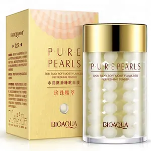Mascarilla Facial BIOAQUA OEM al por Mayor, Mascarilla de Noche Hidratante y Suavizante con Perla Pura, Cosméticos Coreanos, Elimina Pecas - Product Image 1