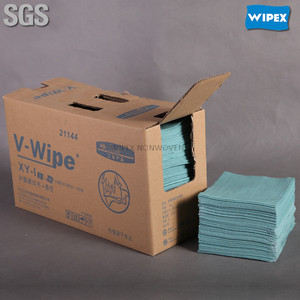 la chine la plus économique industrielle lingettes spunlaced non tissé à la <span class=keywords><strong>main</strong></span> - Product Image 1