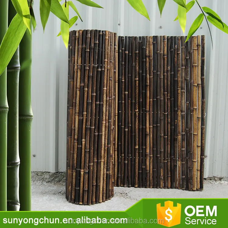 Cubierta de valla de balcón, palos de bambú Tonkin para pantalla de jardín baratos a la venta