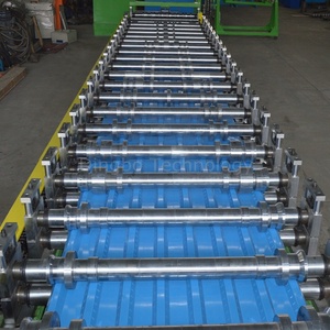 Metallblech Stahl behälter Panel Rollform maschine - Product Image 3