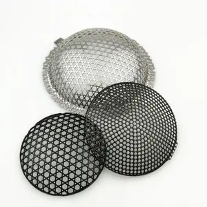 Speaker Accessories Speaker Grille , Stainless Steel Etching Speaker Cover