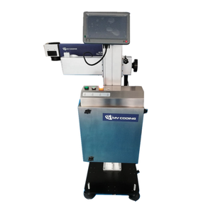 High Resolution Fiber <strong>Laser</strong> Marking <strong>Machine</strong> Beverage <strong>Bottle</strong> Cable Paper Printing Coder - Product Image 1