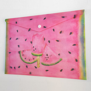 Zebulun Hot 3D Dạng Thấu Kính A4 Snowman Trang Trí Biểu Tượng Tùy Chỉnh Túi Nhựa Thư Mục Tập Tin - Product Image 6