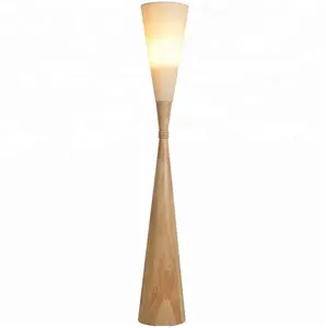 Suporte de luz de madeira design moderno, suporte decorativo acrílico chinês iluminação de piso
