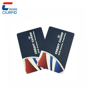 Cartes de blocage <span class=keywords><strong>RFID</strong></span> anti-hackers 13,56 MHz avec emballage personnalisé - Product Image 2
