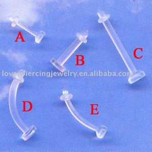 [UV-R101] Wholesale Acrylic UV <strong>Retainers</strong> High Quality Fashion Body <strong>Piercing</strong> Jewelry - Product Image 1