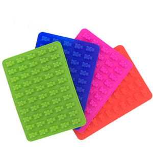 Moldes <span class=keywords><strong>de</strong></span> Silicona para Caramelos <span class=keywords><strong>de</strong></span> Ositos <span class=keywords><strong>de</strong></span> Goma, Moldes <span class=keywords><strong>de</strong></span> Silicona Antiadherentes <span class=keywords><strong>de</strong></span> Grado Alimenticio, Libres <span class=keywords><strong>de</strong></span> BPA, para Cubitos <span class=keywords><strong>de</strong></span> Hielo con Forma <span class=keywords><strong>de</strong></span> Oso - Product Image 1