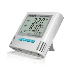 High genauigkeit indoor/heimgebrauch smart thermometer hygrometer mit akustischer alarm