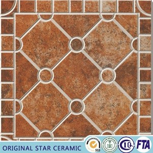 Dòng Gốm Mộc Mạc Gạch Lát Sàn Vỉa Hè Ngoài Trời Không Trượt Cổ Điển Kích Thước 400X400Mm OS4A305 - Product Image 3