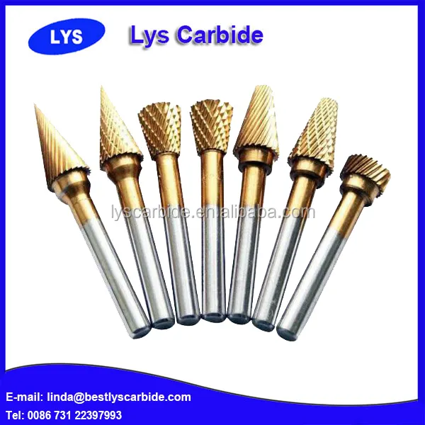 Hard alloy tungsten carbide rotary burrs