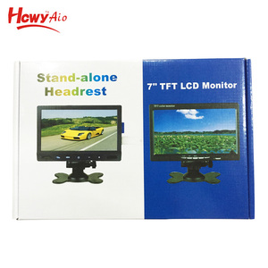 Téléviseur portable multimédia 7 pouces fin et complet, mini téléviseur TFT 7 pouces avec AV <span class=keywords><strong>TV</strong></span> USB SD Slot MMC Card - Product Image 5