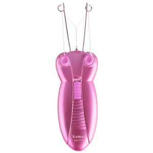 Epilatore Elettrico Kemei KM 2777 per Donna, Design a Farfalla, Depilatore a Filo di Cotone per <span class=keywords><strong>Viso</strong></span>, Macchina per Rimozione Peli Facciali - Product Image 2