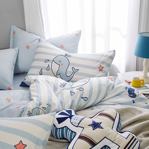 Bộ Ga Trải Giường 100% Cotton Bộ Ga Trải Giường Bằng Vải Bông Mềm Mại Bộ Chăn Ga Gối - Product Image 5