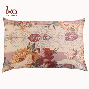 <span class=keywords><strong>Cuscino</strong></span> di seta stampato su misura di alta qualità stampa floreale digitale <span class=keywords><strong>federa</strong></span> semplice <span class=keywords><strong>per</strong></span> casa Hotel di dimensioni Standard tessute - Product Image 1