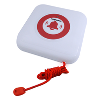 Bouton d'appel d'urgence sans fil étanche JIANTAO avec cordon, fréquence 315 MHz, portée 150 pieds pour hôpitaux et maisons de retraite