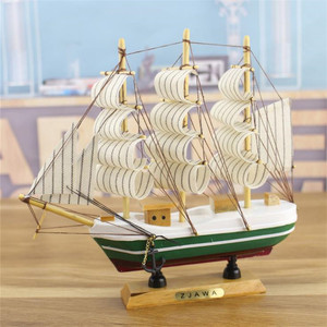 Décoration d'intérieur promotionnelle, artisanat <span class=keywords><strong>en</strong></span> <span class=keywords><strong>bois</strong></span>, modèle <span class=keywords><strong>de</strong></span> <span class=keywords><strong>bateau</strong></span> à voile <span class=keywords><strong>en</strong></span> <span class=keywords><strong>bois</strong></span> - Product Image 4