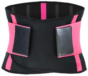 Hot-venda profissional cintura suporte cinta para dor nas costas 6 osso Prop cintura banda