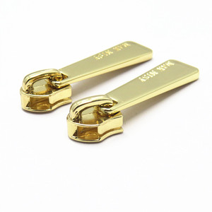 Accessoire de sac à main sur mesure, glissière en métal et en argent, fermeture éclair - Product Image 1