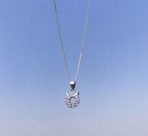 2018 nuovo 925 del nastro dolce Diavolo piccolo angelo delle donne clavicola <span class=keywords><strong>collana</strong></span> a catena femminile breve corto chic <span class=keywords><strong>collana</strong></span> - Product Image 4