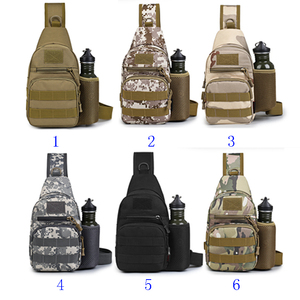 <span class=keywords><strong>Sac</strong></span> de voyage, Camping, <span class=keywords><strong>randonnée</strong></span>, <span class=keywords><strong>petit</strong></span> <span class=keywords><strong>sac</strong></span> de poitrine en plein air, <span class=keywords><strong>sac</strong></span> à bandoulière tactique Molle avec porte-bouteille d'eau - Product Image 2