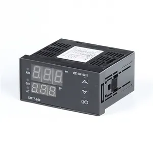 YUYAO GONGYI METER CO.,LTD CJ XMTF-608シリーズマルチインテリジェンスデュアル列3 LED PIDデジタル熱電対温度コントローラー