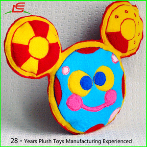 Colores de lana fieltro peluche <span class=keywords><strong>Mickey</strong></span> <span class=keywords><strong>Mouse</strong></span> cojín - Product Image 2