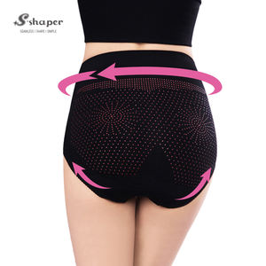 Bragas de talla grande para mujer de infrarrojo lejano de alta elasticidad, suministro de fábrica, transpirables, cómodas, de diseño elegante, a la moda, de alta elasticidad, a la venta - Product Image 4