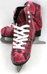 Nuevos Patines de <span class=keywords><strong>Hielo</strong></span> con Diseño de Piel de Serpiente para Cuero Hardy - Product Image 4