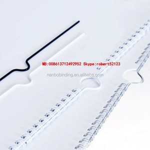 Nanbo custom length semi automatic <strong>calendar</strong> binding <strong>hanger</strong> <strong>hooks</strong> nylon coated wire steel wire binding wall <strong>calendar</strong> - Product Image 3