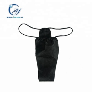 Quần Lót Dùng Một Lần Cho Phụ Nữ Spa T Thong Đồ Lót Tanning Wraps, Riêng Bọc Màu Đen - Product Image 5
