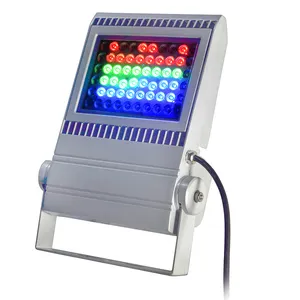 Hotel Wall Washer Outdoor Lighting DMX Control RGB RGBW 30W 50W 80W 100W140W 180W 200W LED Flood Light