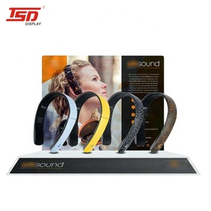<strong>Custom</strong> Retail Store Shop <strong>Acrylic</strong> Counter Wireless <strong>bluetooth</strong> Headphones Headset <strong>Speaker</strong> Product <strong>Display</strong> Holder <strong>Stand</strong> - Product Image 2