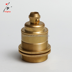 Chất Lượng Cao <span class=keywords><strong>Brass</strong></span> Giữ Đèn E27 Vít Bóng Đèn Ổ Cắm - Product Image 1