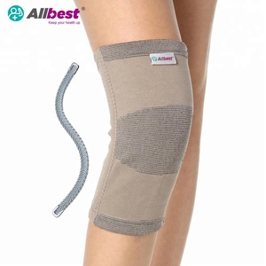 Genouillères et Coudières Élastiques en Charbon de Bambou avec Logo Personnalisé pour Adultes, Protection Avancée Certifiée ISO13485/CE Allbest - Product Image 2