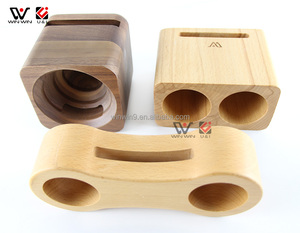 Gỗ Âm Thanh Điện Thoại Amplifier Loa Khung Phổ Tre <span class=keywords><strong>Dock</strong></span> Trạm Bàn Loa cho Điện Thoại Thông Minh - Product Image 5