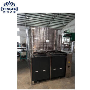 広州オールインワンヒートポンプ水タンク断熱太陽熱暖房システム太陽熱温水コレクター - Product Image 4