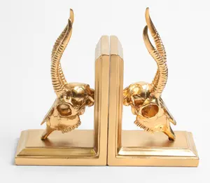 Home Decor Gazelle Gold Hars Ibex Bibliotheek Boekensteunen Voor Thuiskantoor