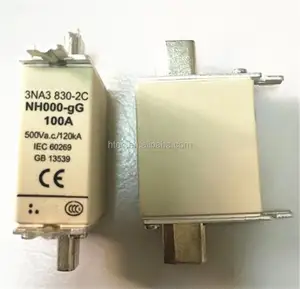 3NA31222C 63A 500V AC/440V DC gL/gG HRC SITOR sigorta bağlantısı