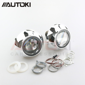 Mini D2S Kim Loại Q5 3.0 Inch HID Bi Xenon Đèn Pha Ống Kính Máy Chiếu + Iris Những Tấm Vải Liệm Sử Dụng D2S D2H Bóng Đèn Đèn - Product Image 5