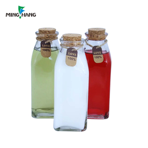 Bình Uống Trà Đồ Uống Bằng Thủy Tinh 300Ml Tùy Chỉnh Bình Uống Trà Hai Lớp Hình Nón Tùy Chỉnh Có Nút Chai - Product Image 6