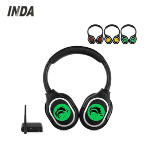 Chine Shenzhen fabricant en gros silencieux Disco casque sans fil écouteur casque pour <span class=keywords><strong>film</strong></span> en plein air, <span class=keywords><strong>film</strong></span>, conférence RF998 - Product Image 6