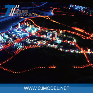 Maquette de planificateur de ville miniature, parfait avec nouveauté lumière et transport - Product Image 4