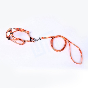 GMTPET Vente en gros d'usine pour animaux de compagnie OEM luxe double mains libres en cuir avec lumière led vidéo élastique rétractable corde collier laisse pour chien - Product Image 6