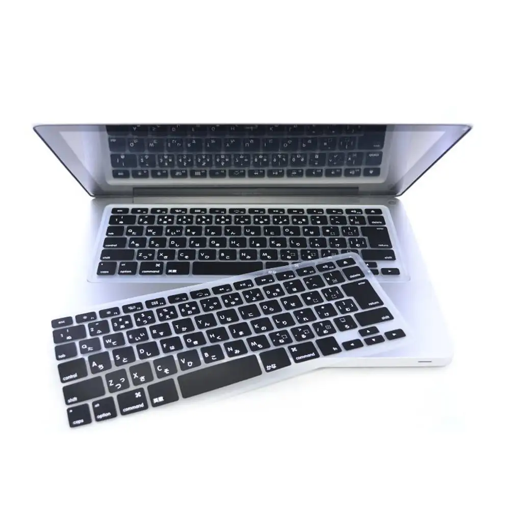 MacBook用日本語キーボードカバーシリコン新しい12 "Retina、MacBookA1534用日本版キーボードプロテクター