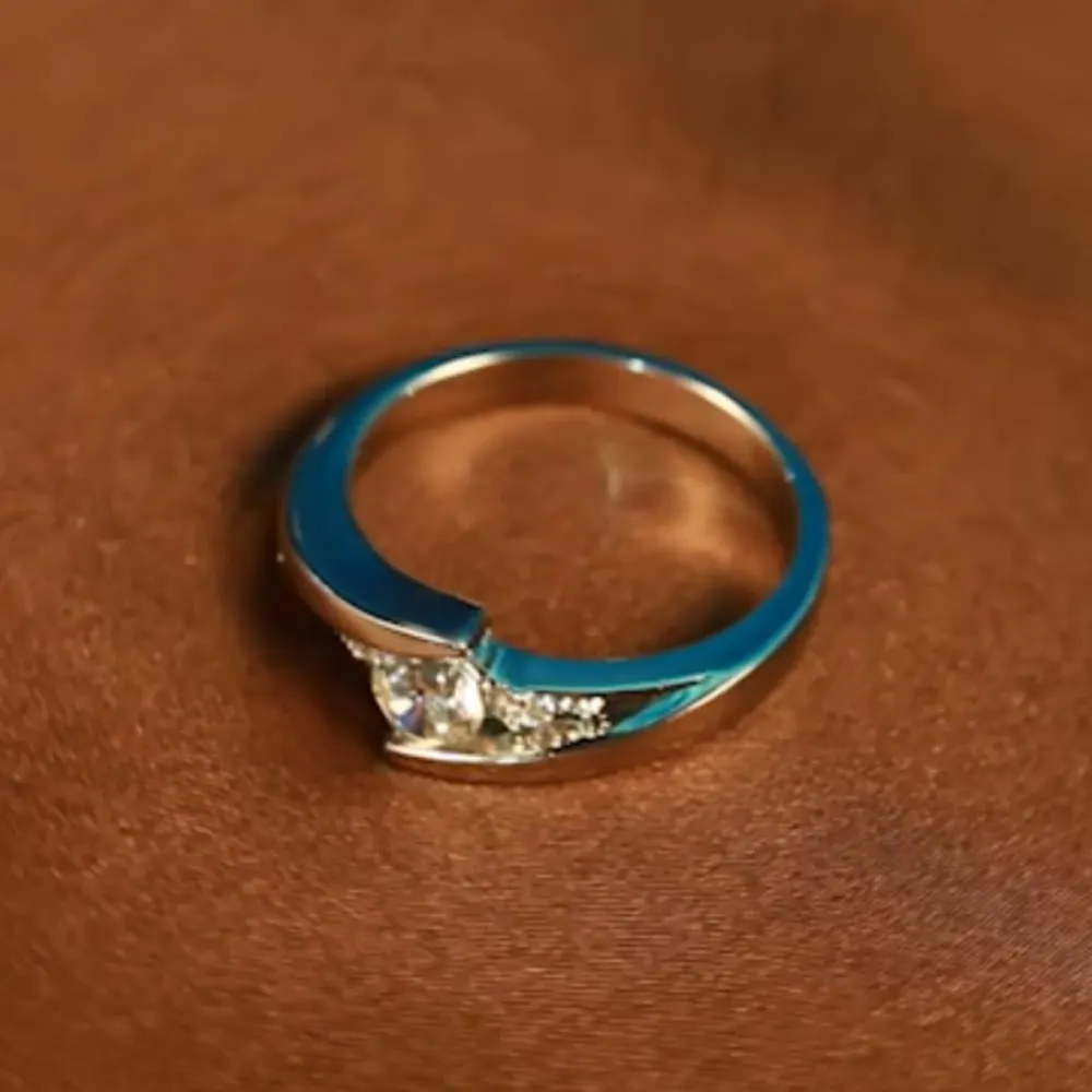 Diseño simple de la manera chapado en oro cz de plata de los hombres, anillo hecho en Turquía