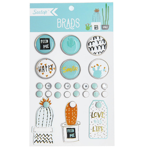 Decorativo personalizzato mini metallo scrapbook <span class=keywords><strong>brad</strong></span> - Product Image 1