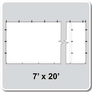 Celina Professionnel Grand Imperméable À L'eau Extérieur Industriel de <span class=keywords><strong>Tente</strong></span> Chapiteau <span class=keywords><strong>Tente</strong></span> 7ft x 30ft (2.1 m x 9 m) - Product Image 6