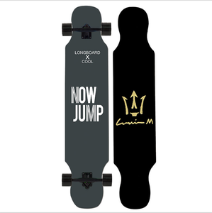 Venta caliente estilo libre <span class=keywords><strong>de</strong></span> arce canadiense bailando cubierta <span class=keywords><strong>skate</strong></span> tabla larga - Product Image 1