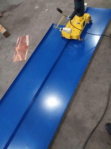 เครื่องทำตะเข็บแบบยืน KR-18อัตโนมัติแบบพกพาเครื่องทำกระเบื้องขึ้นรูปชิ้นส่วนเกียร์ล็อกแผงหลังคา - Product Image 6